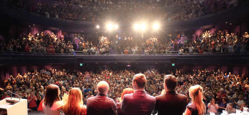Jeremy Corbyn Labour Leadership Rally at The Lowry, Salford on 23 July 2016 