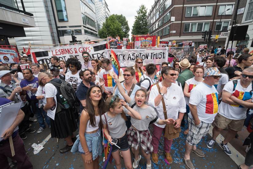 LGSM and Mark Ashton Trust banners